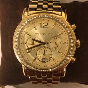 SOLD!!! Michael Kors Baisley Gold Watch